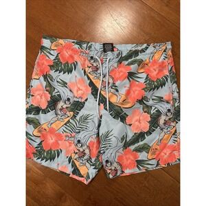 Batman Hawaiian Board Shorts Mens Medium Mesh Lining DC Swimming Trunks Casual